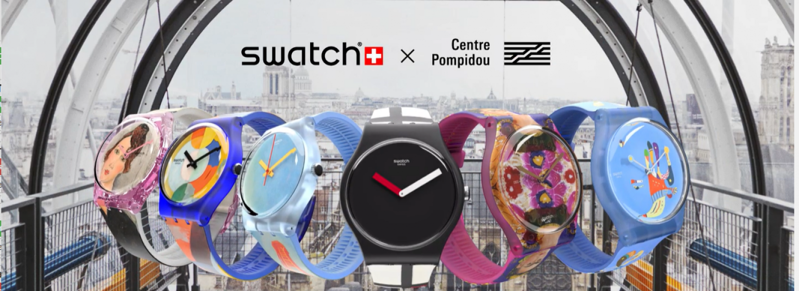 SWATCH x Centre Pompidou